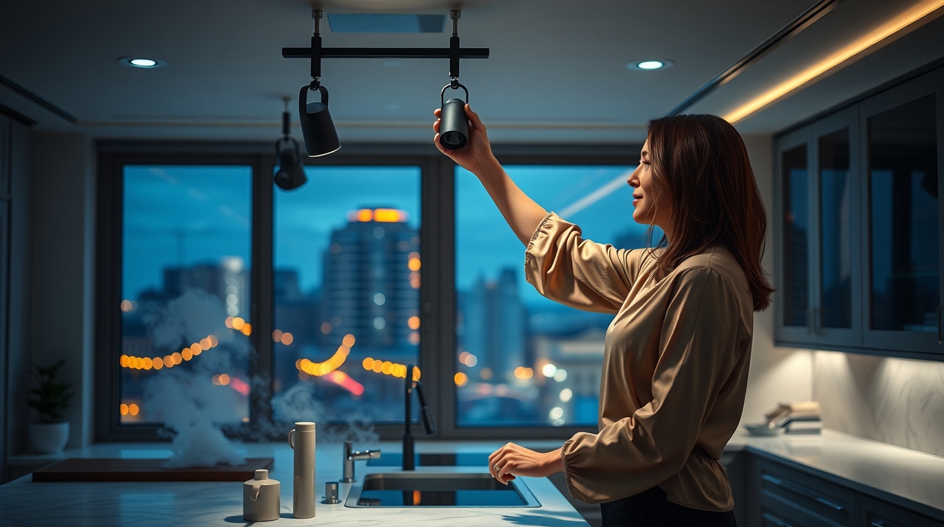 шинопровод на тросах