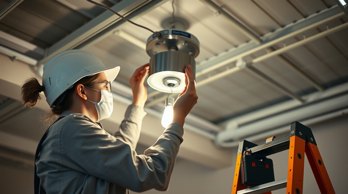 Направленный точечный светильник